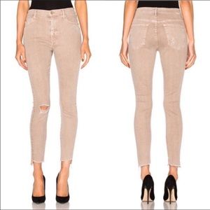 Mother | The Stunner Zip Ankle Step Fray Jeans Size 27